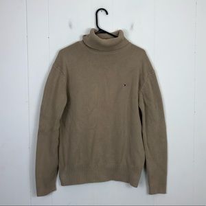 Tommy Hilfiger Cotton Knit Turtleneck Sz L